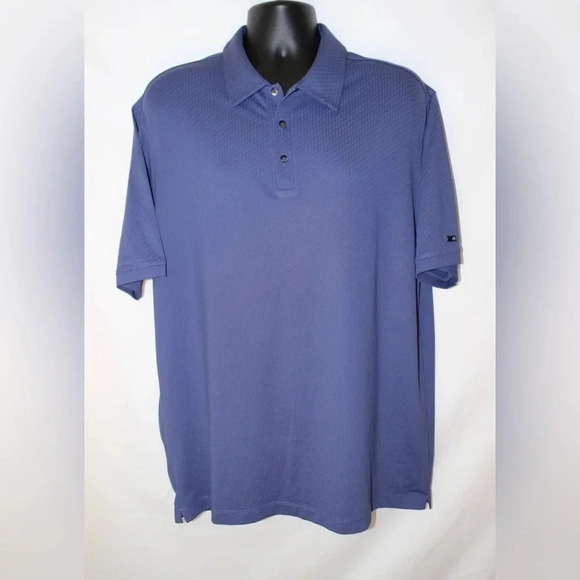 Nike Tiger Woods Collection Dri-Fit Golf Polo Shirt Size Large - Picture 1 of 11